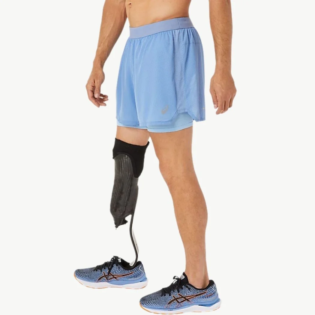 asics Ventilate 2-N-1 5" Men's Shorts - Image 3